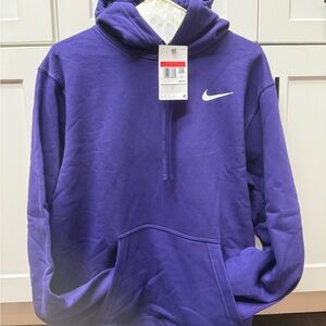 Nike Men's Purple Hoodie